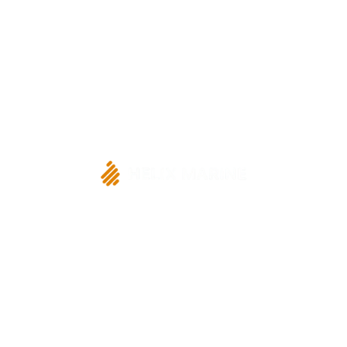 Logo Helix Marine sobre fondo oscuro para el servicio de Seguro de Transporte de Mercancías.